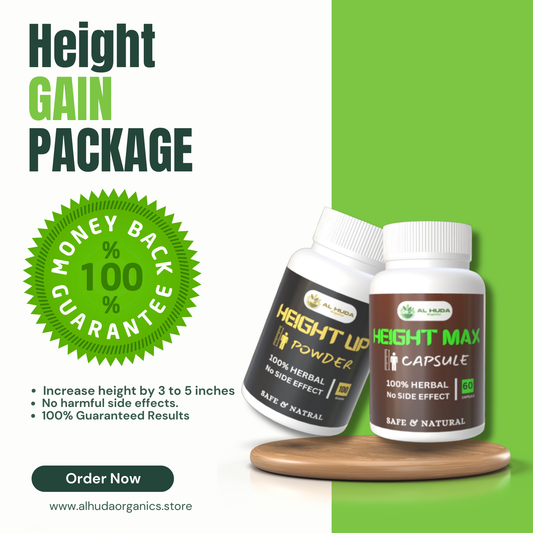 Height Gain Package | قد بڑھانے کا پیکیج